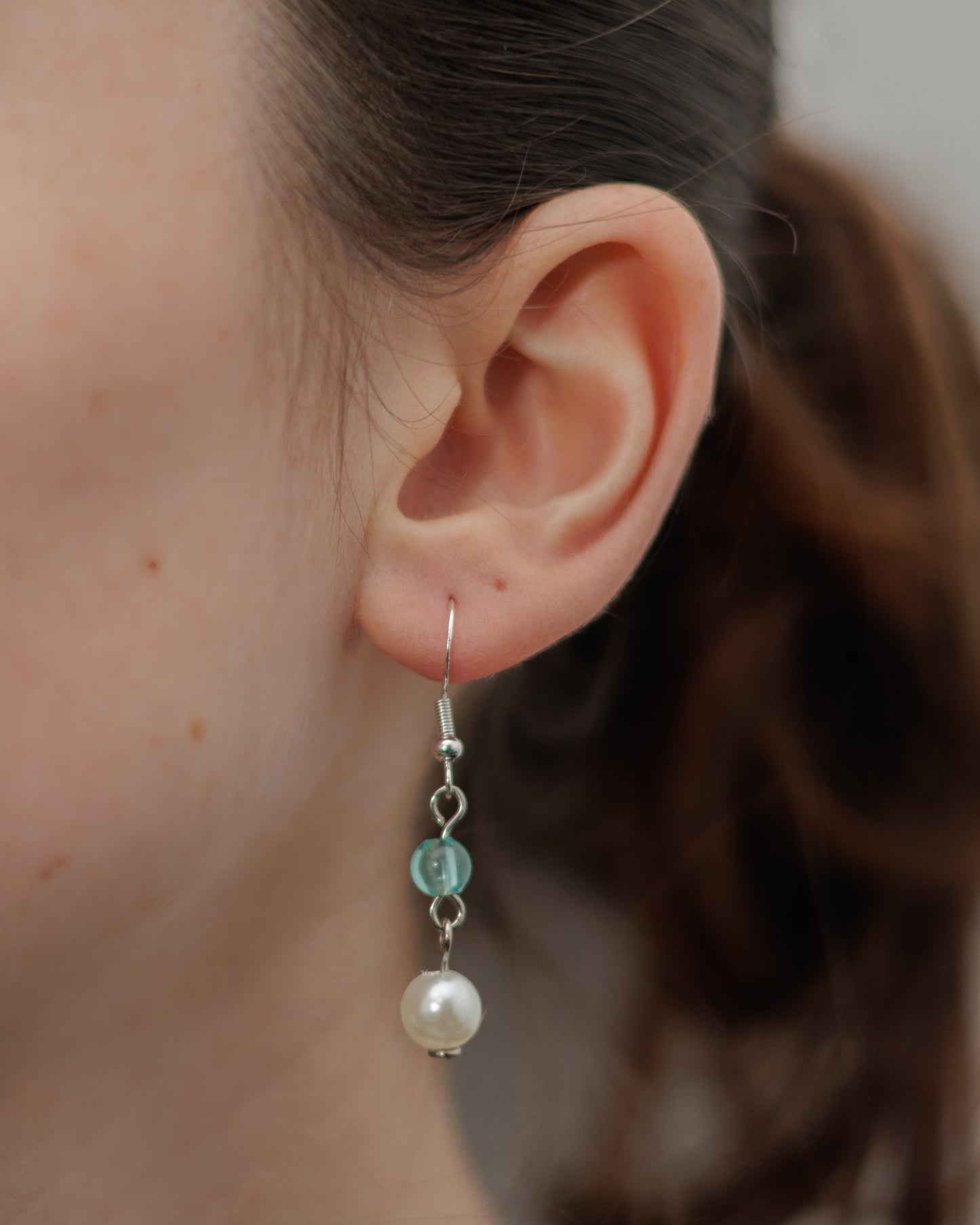 Boucles d'oreille Perle nacrée