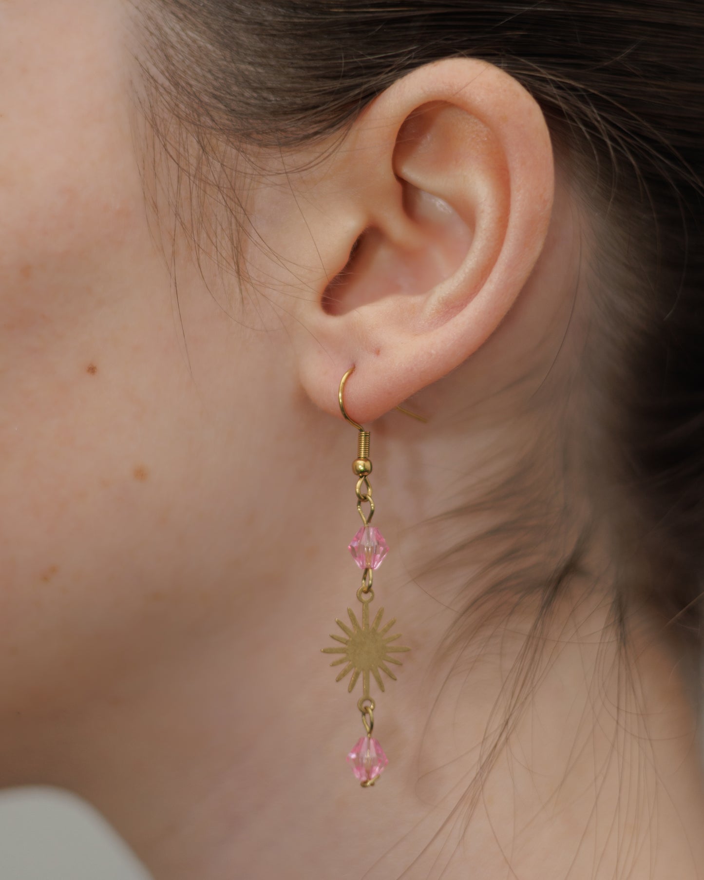 Boucles d'oreille Soleil