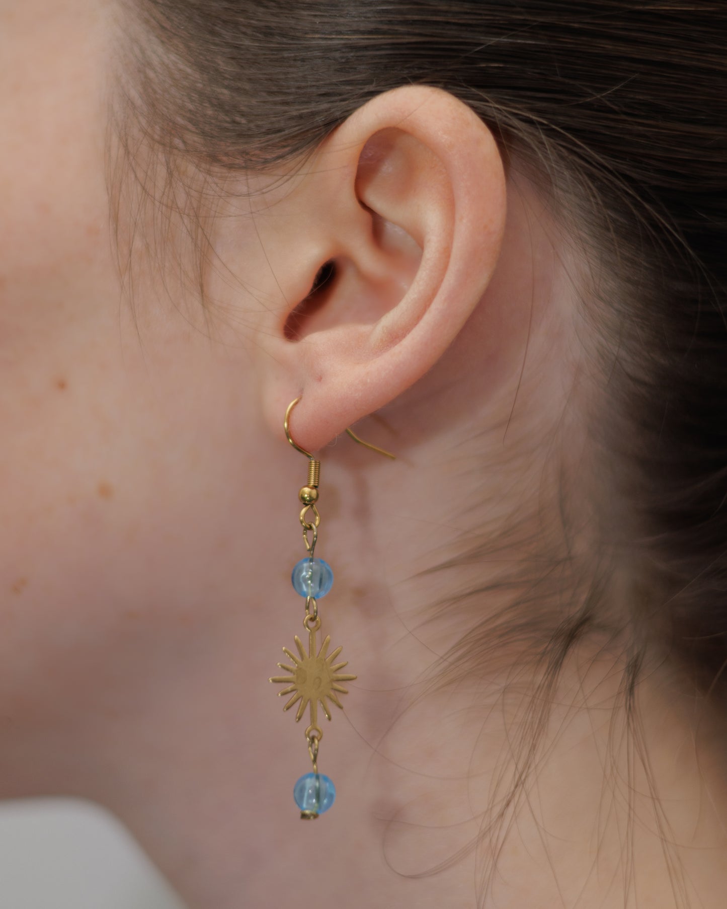 Boucles d'oreille Soleil