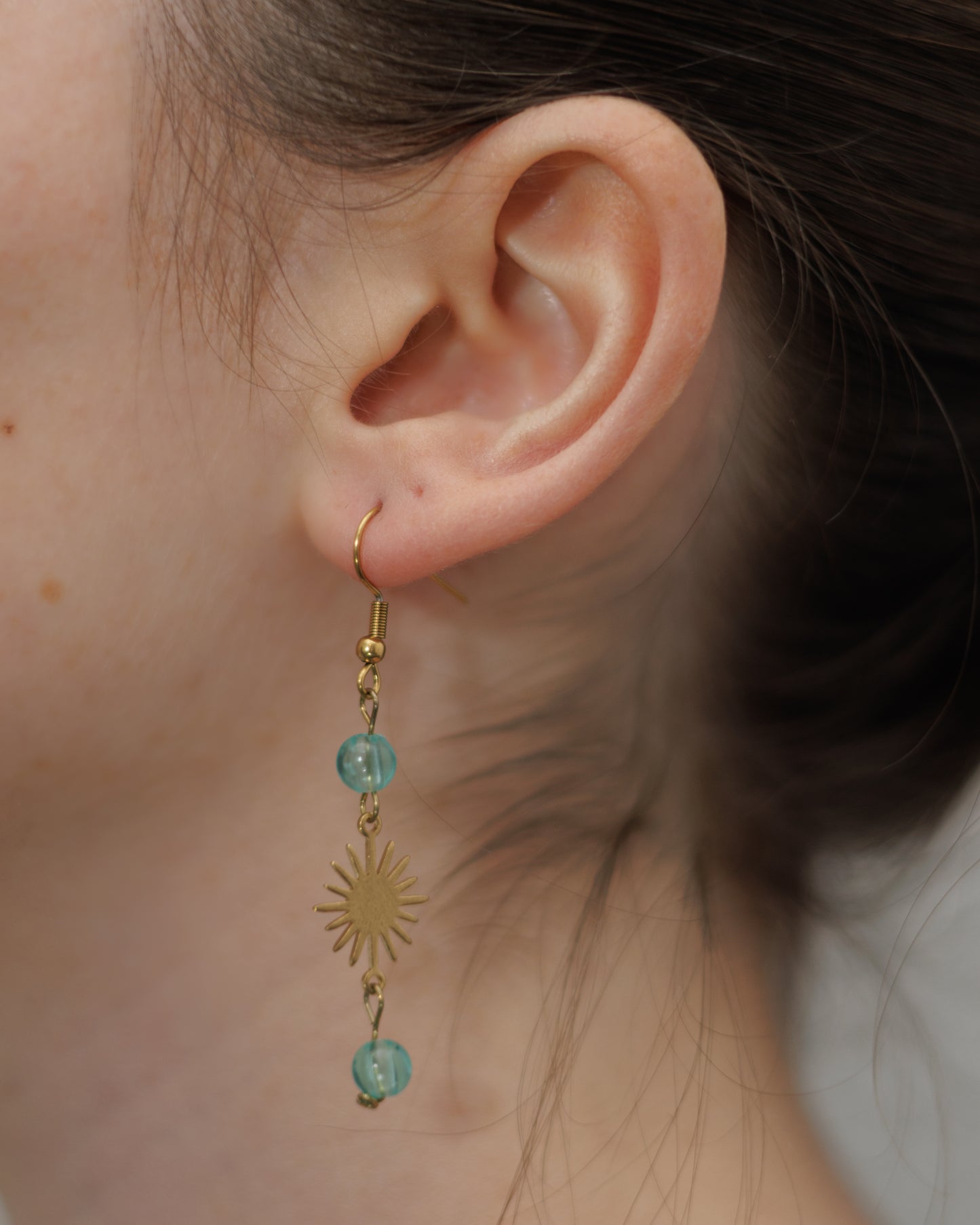 Boucles d'oreille Soleil