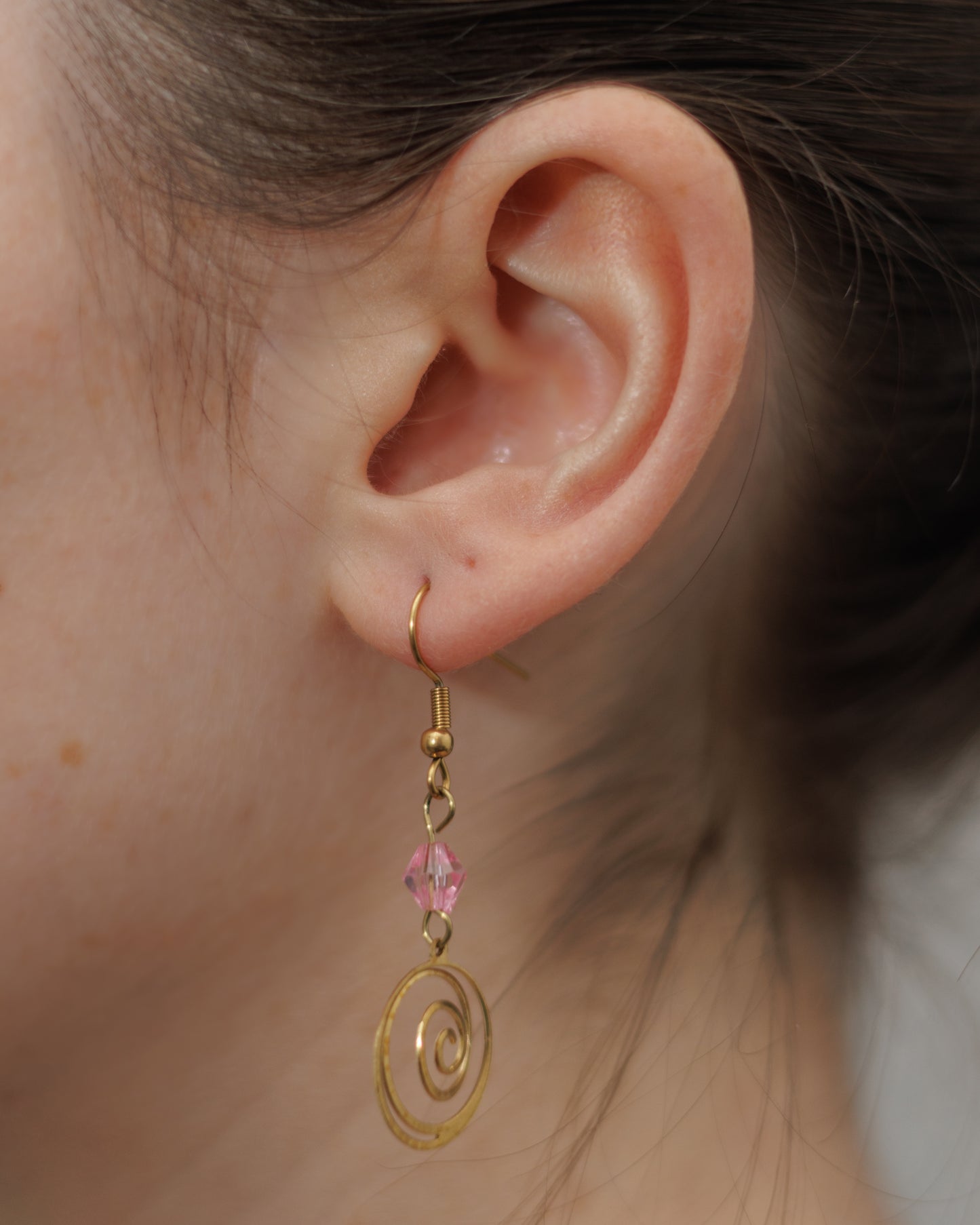 Boucles d'oreille encerclée