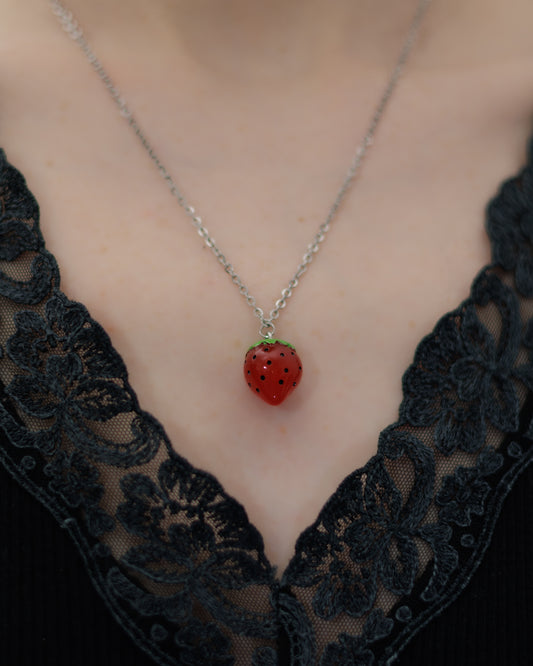 Collier fraise